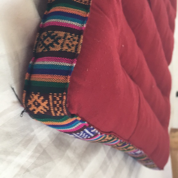 4.99 Ship MAROON Yoga Meditation Cushion NEW - Picture 9 of 15